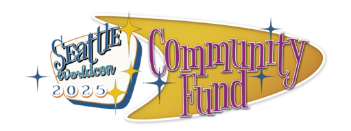 The Seattle Worldcon 2025 Community Fund logo.