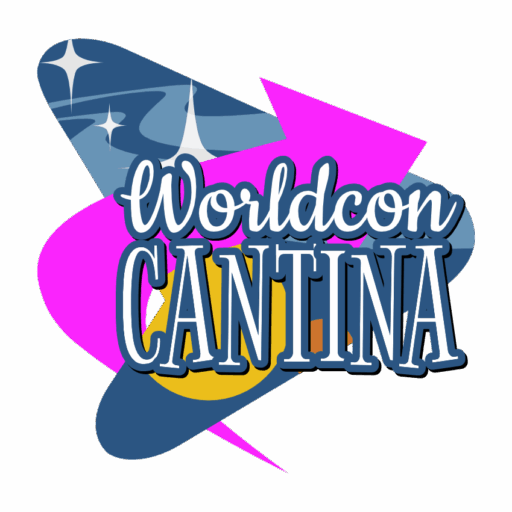 Worldcon Cantina logo