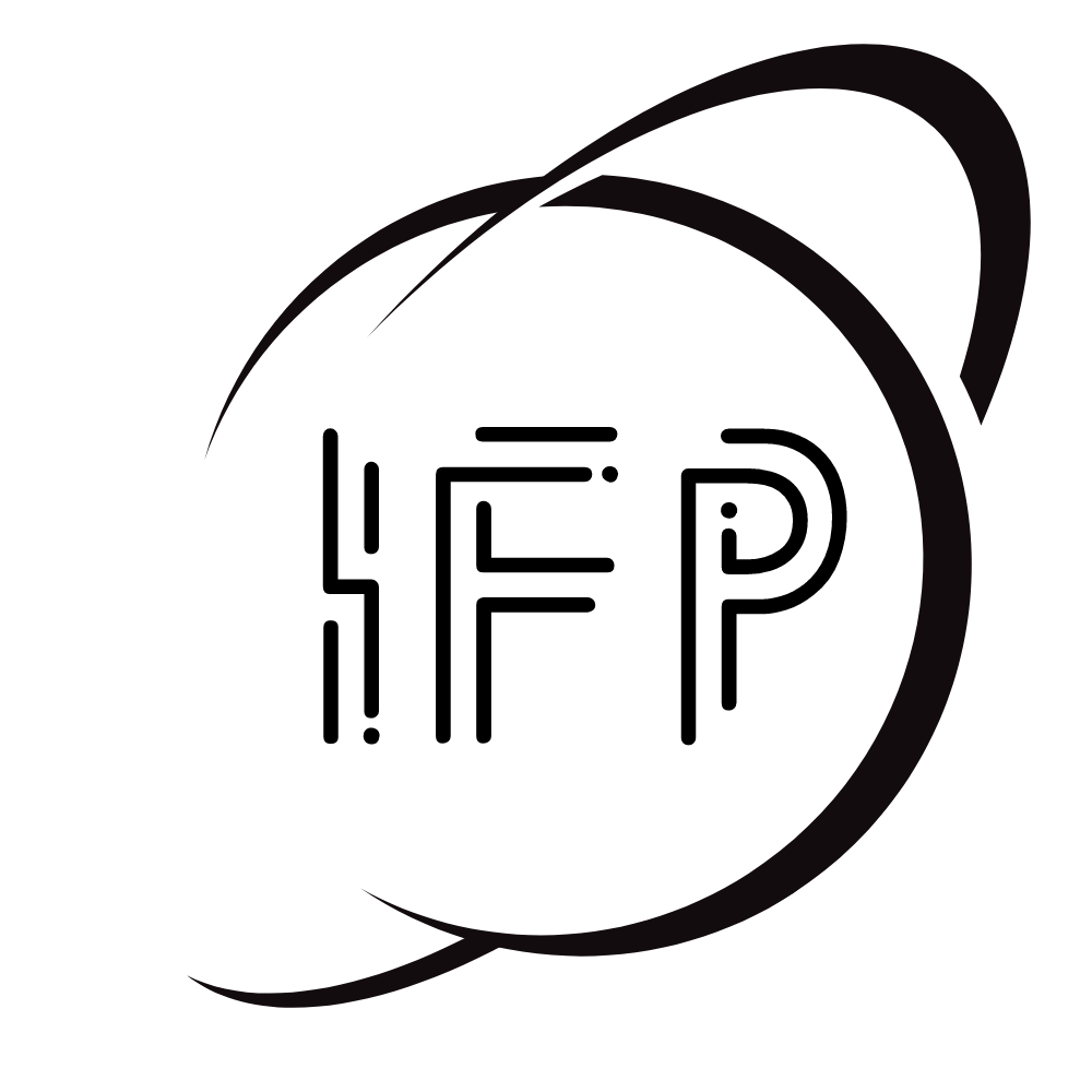 Interstellar flight press logo planet with ring