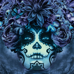 La Calavera' art by John Picacio, from his 'La Calavera' Lotería Grande Card.