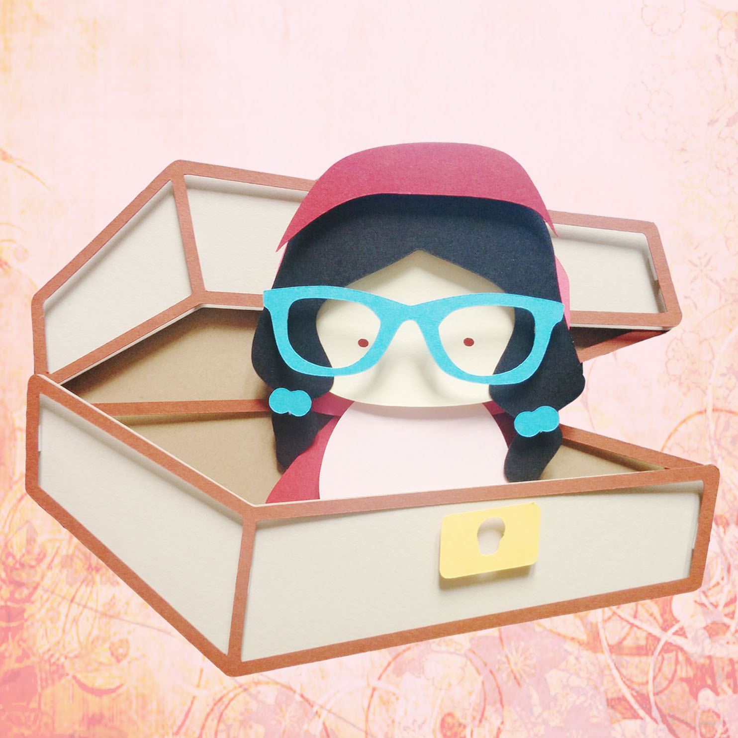 SmallRiniLady, Seattle Paper Illustrator Artist