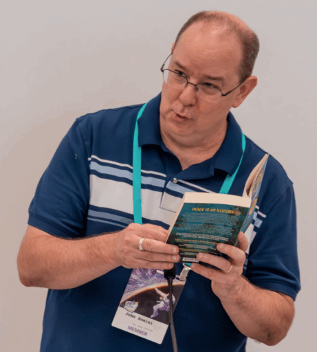 Author John Scalzi reading his work 